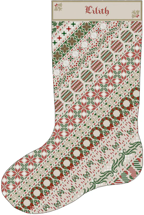 (image for) Twisted Christmas Stocking